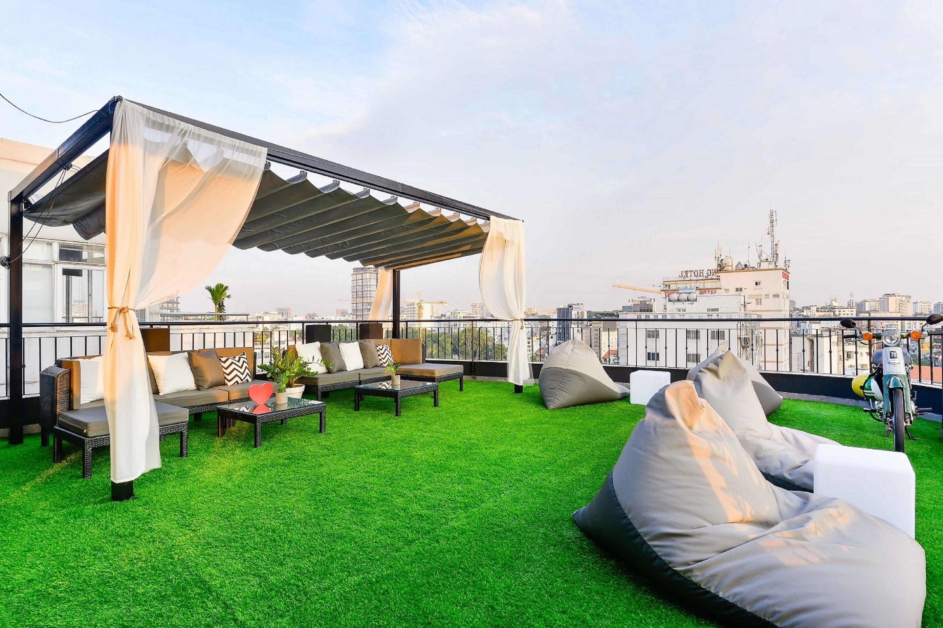 rooftop terrace