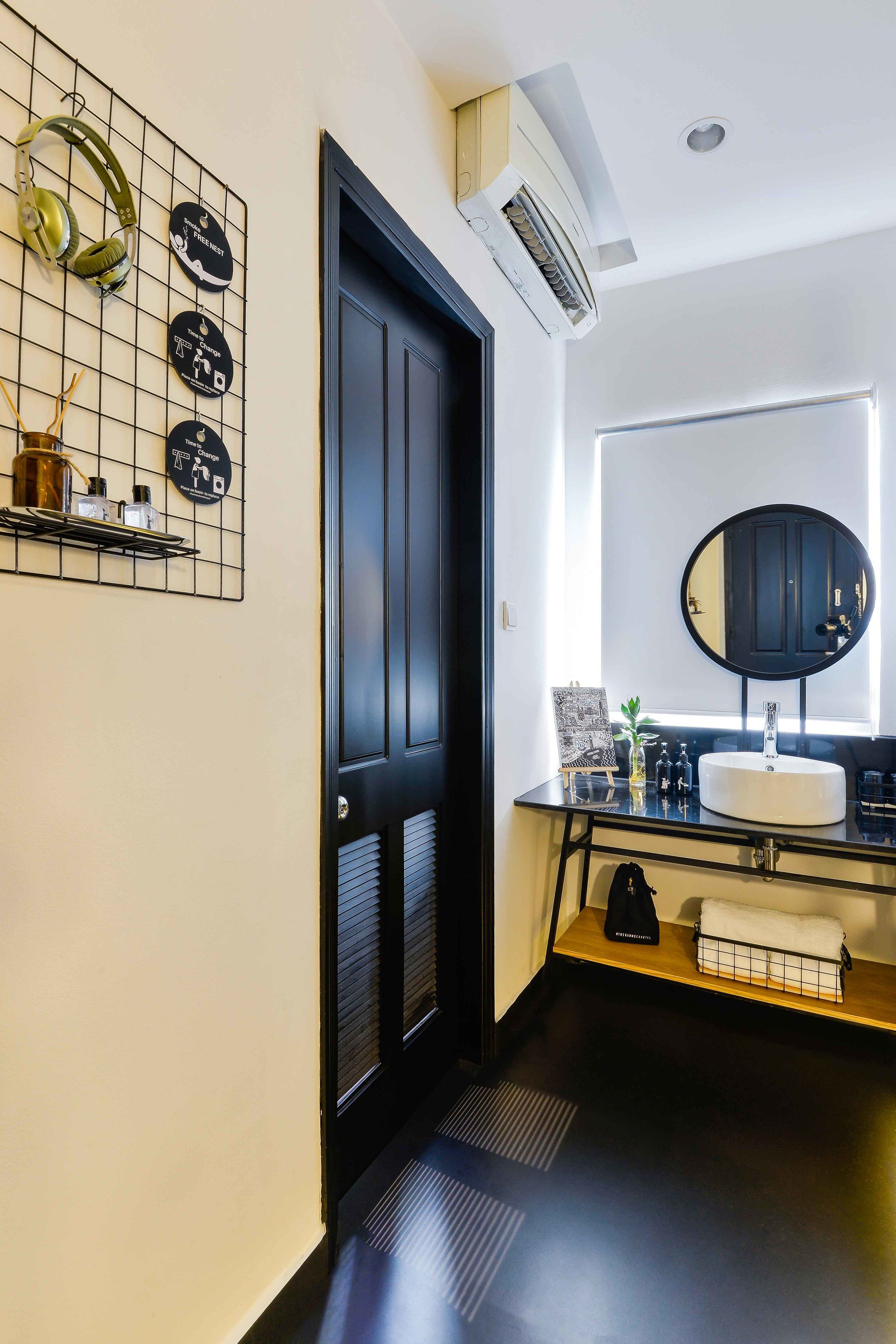 Habitación con 2 camas individuales (Cozy Nest) | Baño | Ducha y cabezal de ducha tipo lluvia