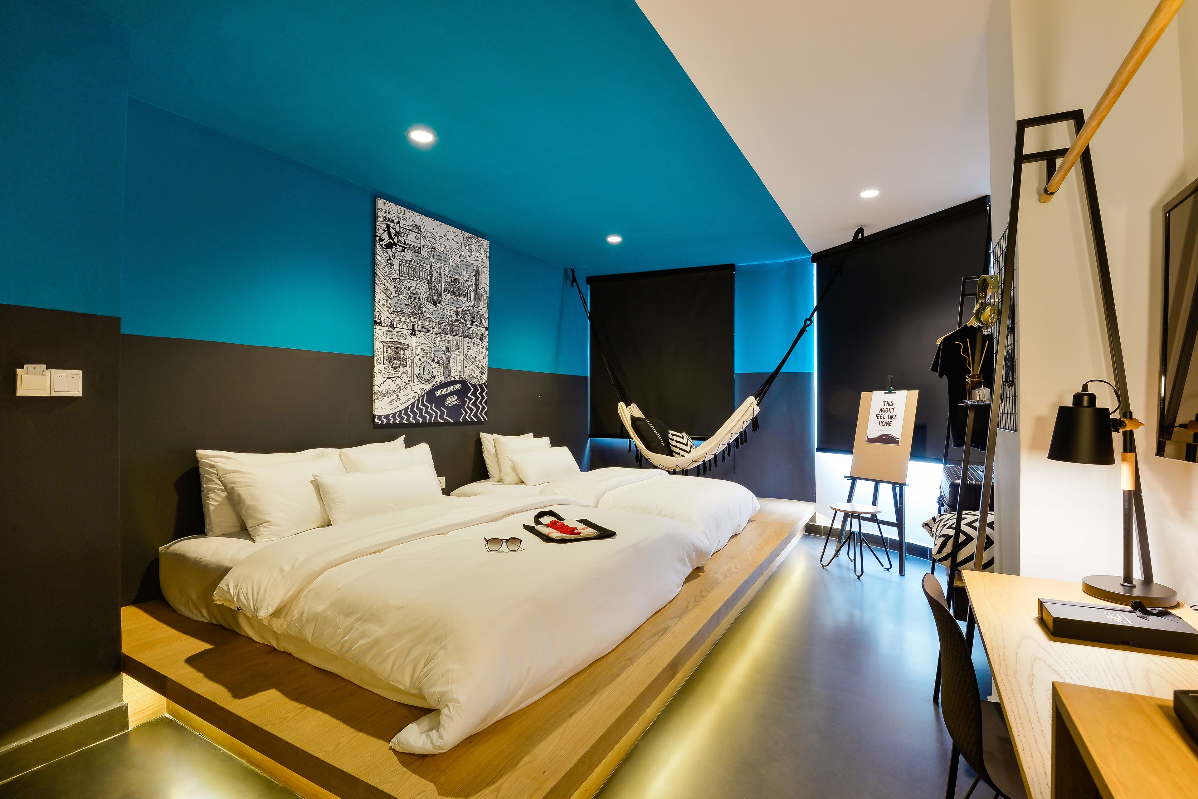 family nest | premium bedding, down duvets, minibar, in-room safe