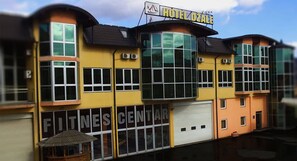 Façade de l’hébergement