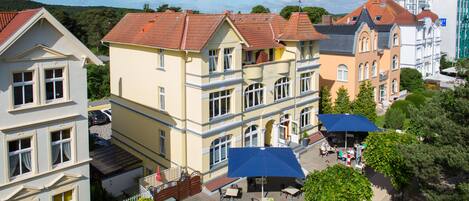 Voorkant van accommodatie