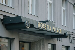 Entrada de la propiedad