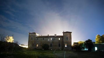 Front of property - evening/night