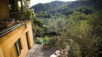 Blick von der Unterkunft