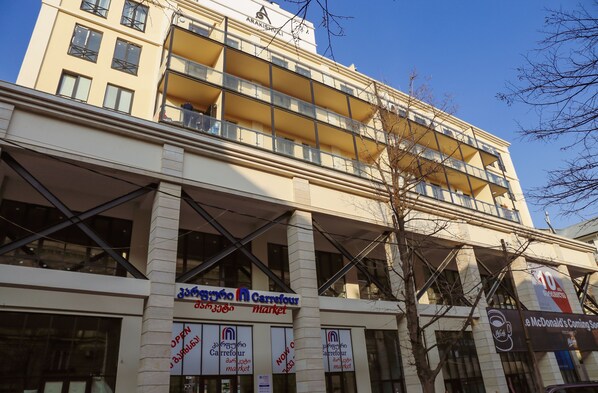 Façade de l’hébergement 