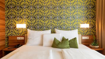 Allergiatestatut vuodevaatteet, untuvapeitot, minibaari