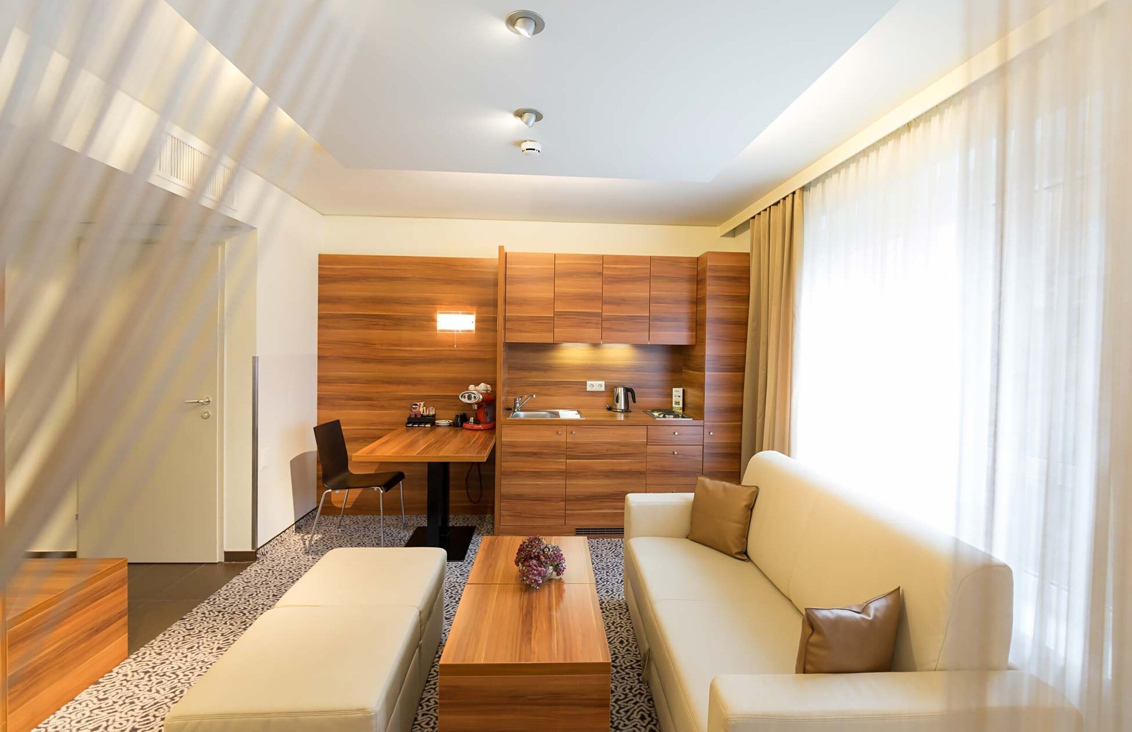 superior double room, annex building | private kitchen | coffee/tea maker