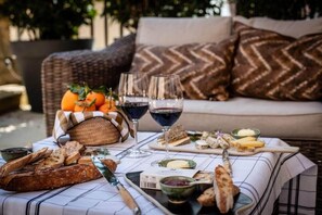 Opções para refeição ao ar livre