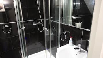 Towels, soap, toilet paper