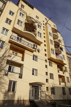 Façade de l’hébergement