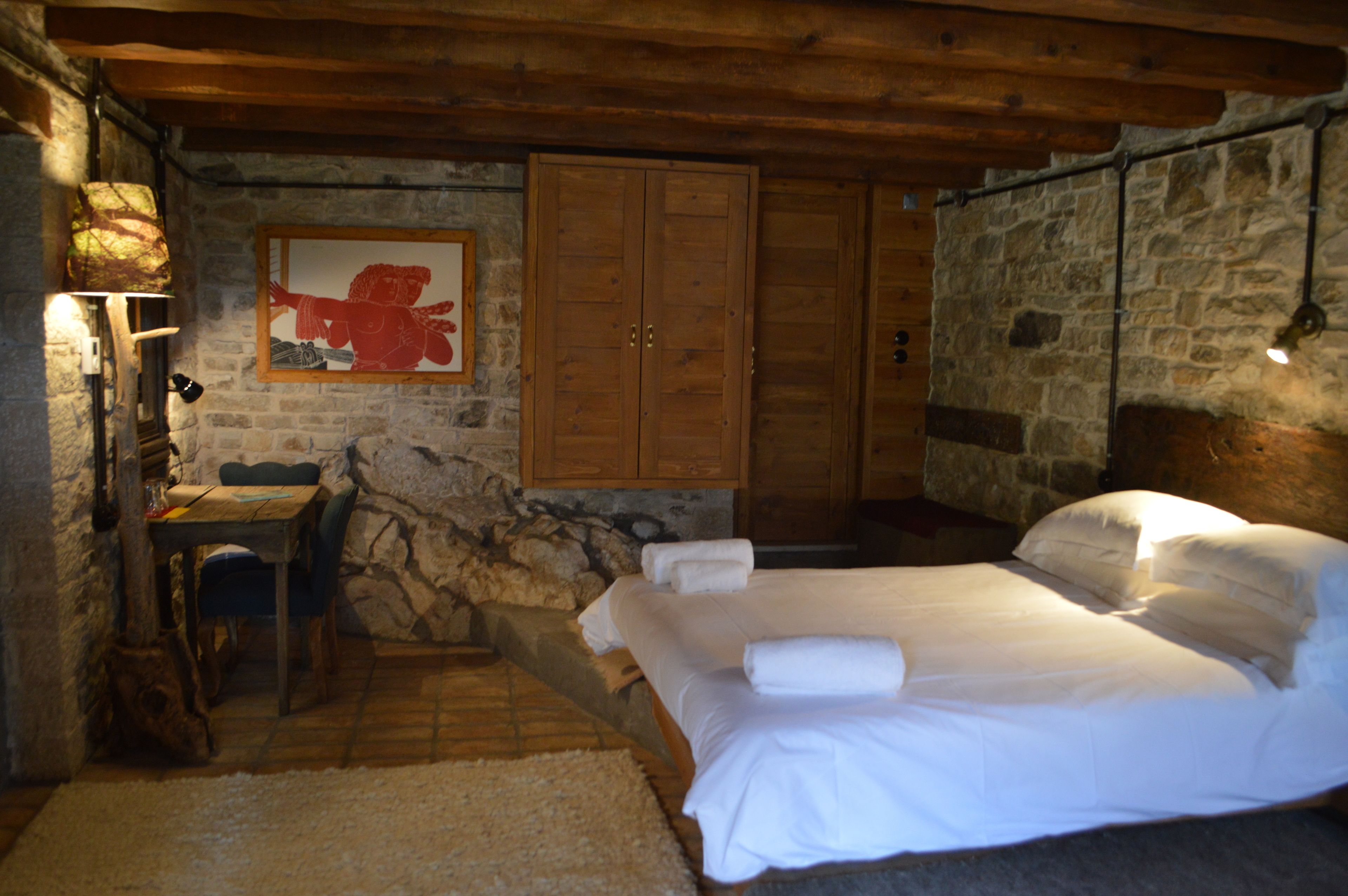 Phòng 3 Cao cấp, quang cảnh núi (Roka) | Bộ trải giường bằng vải cotton Ai Cập, bộ đồ giường cao cấp 