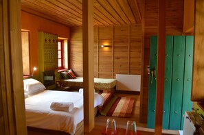 Phòng 3 Cao cấp, quang cảnh núi (Adrahti) | Bộ trải giường bằng vải cotton Ai Cập, bộ đồ giường cao cấp 