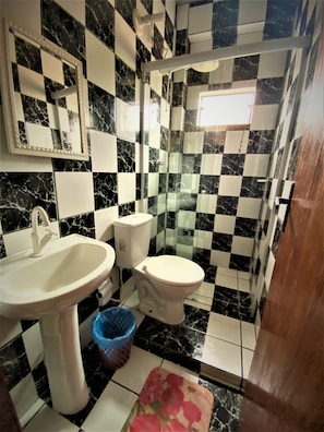 Dusche, Handtücher