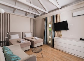 Family Suite Two Bedroom | Premium bedding, memory foam beds, in-room safe, individually decorated