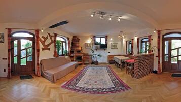 Télévision à écran plat de 105 cm avec chaßnes par cùble, télévision LED