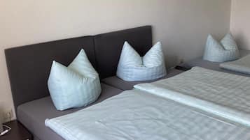 Free WiFi, bed sheets