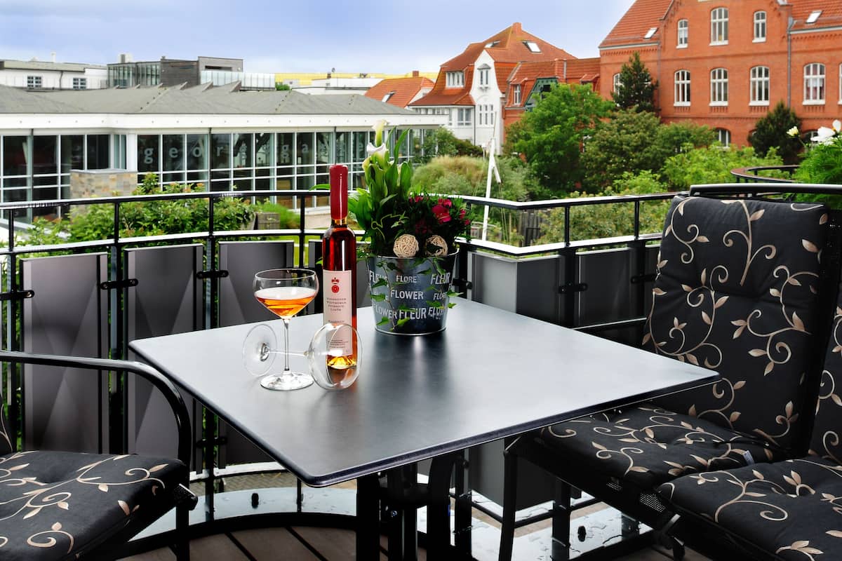 Appartement, 2 chambres, balcon (incl. 50€ cleaning fee) | Vue du balcon