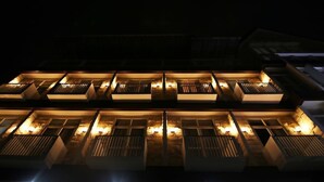Front of property - evening/night - Bluebells Express Hotel Syariah (Malang)