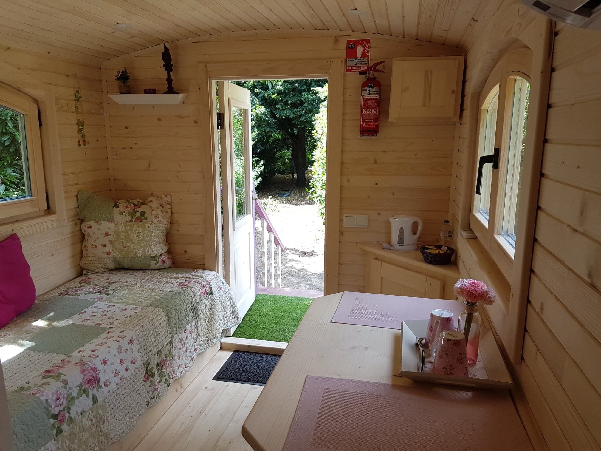 Roulotte | Coin séjour