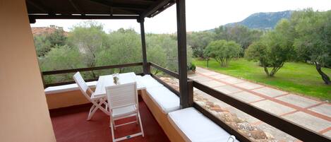 Studio, 1 Queen-Bett und Schlafsofa | Balkon