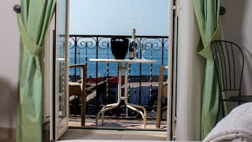 Triple Room, Balcony, Sea View | View from room