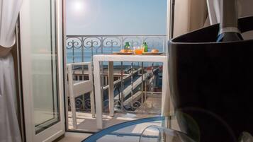 Doppelzimmer, Balkon, Meerblick | Ausblick vom Zimmer