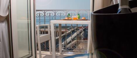 Double Room, Balcony, Sea View | View from room