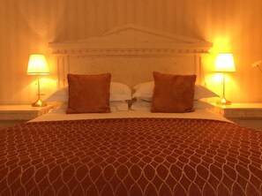 Desk, iron/ironing board, bed sheets - The Old Coach House (Blackpool)