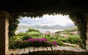 Blick von der Unterkunft