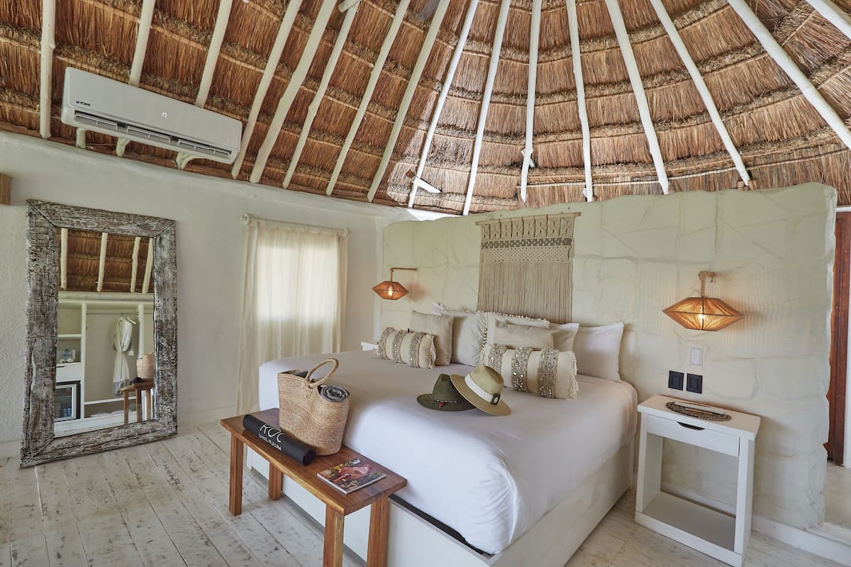 Luxe beach front | Minibar, caja fuerte, cortinas opacas y wifi gratis