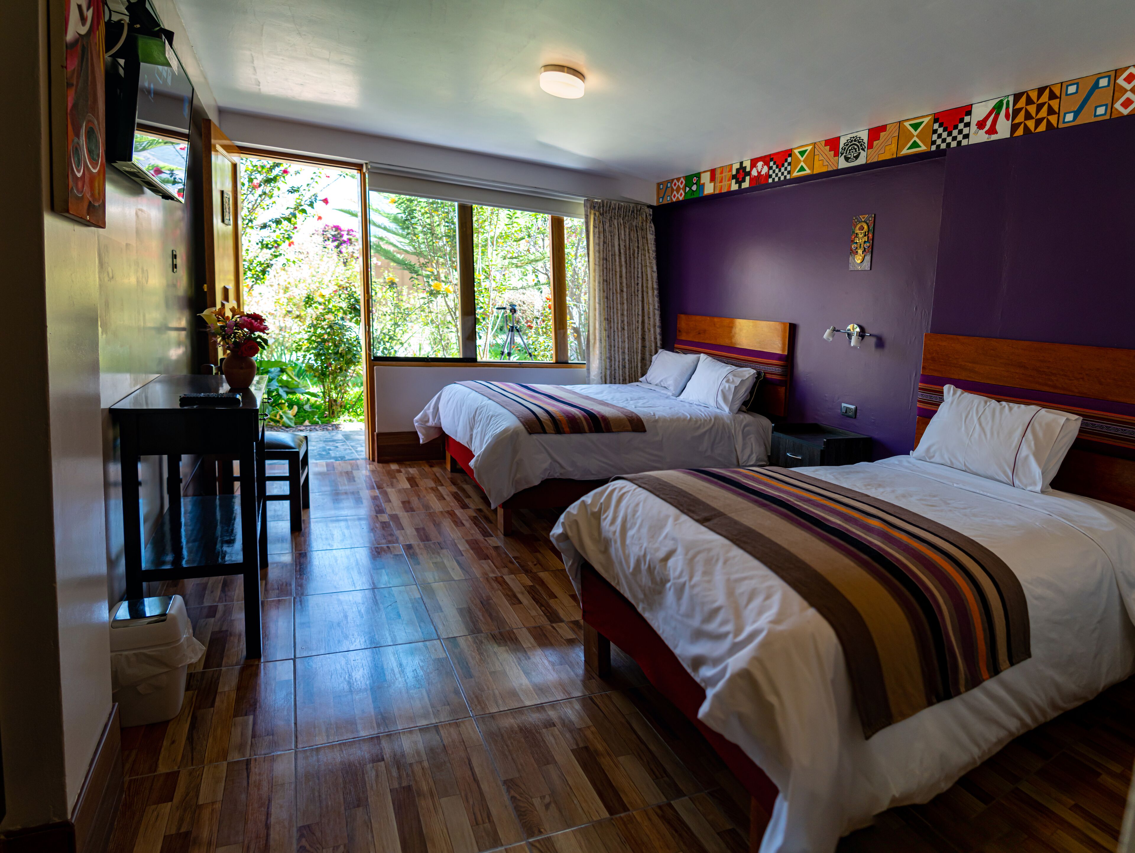 down duvets, in-room safe, individually decorated