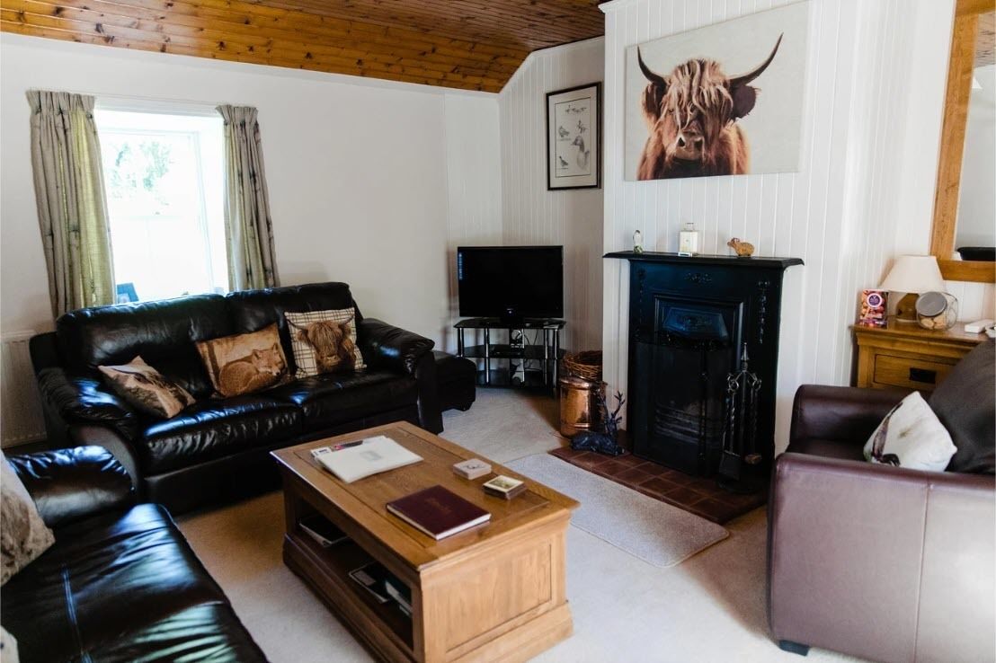 Sala de estar en el lobby