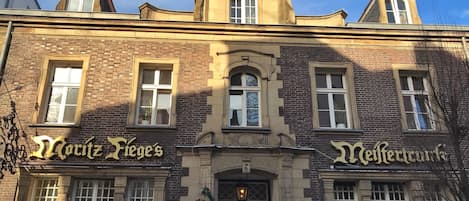 Façade de l’hébergement