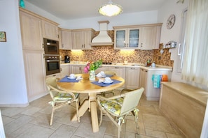 Villa, 5 Bedrooms, Sea View | Living area | Flat-screen TV