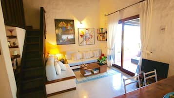 Villa, 3 Bedrooms | Living area | Flat-screen TV