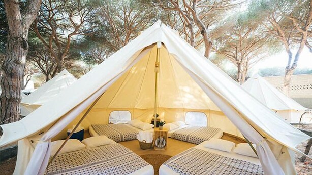 Tent, Shared Bathroom (Bell XL - 1 Futon/Every 2 Occupants) - Kampaoh Isla Cristina Huelva (Isla Cristina)