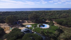 Seasonal outdoor pool