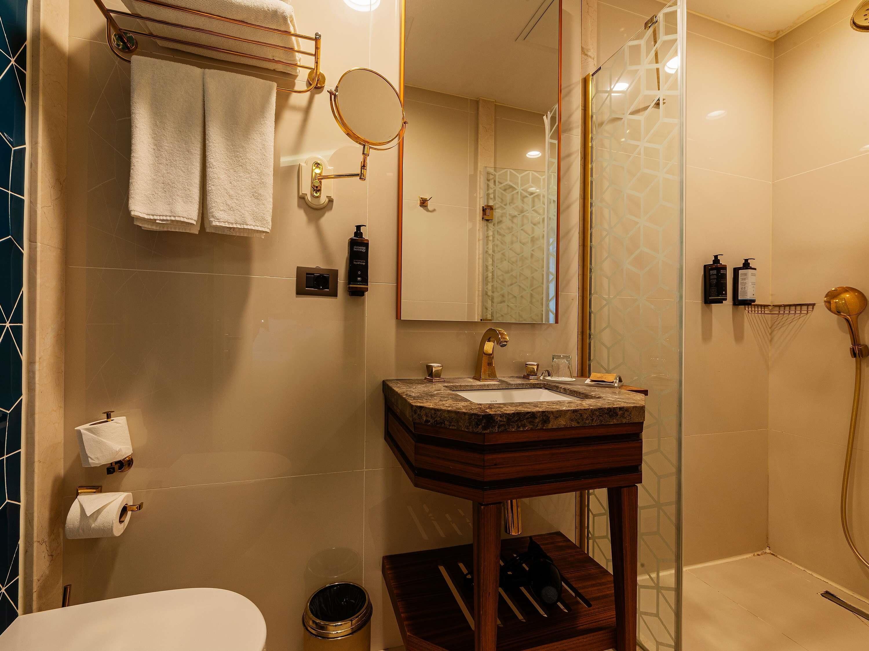 Minibar, in-room safe, desk, laptop workspace