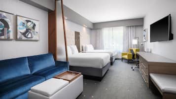 In-room safe, desk, blackout curtains, iron/ironing board