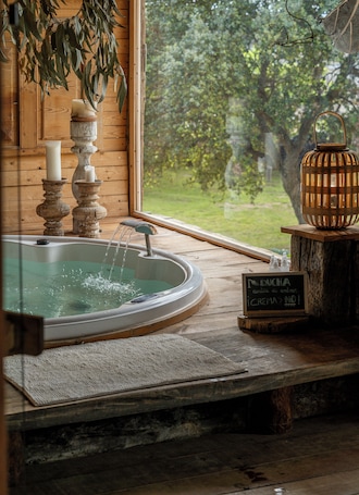 Sauna, bañera de hidromasaje. Le Rondini