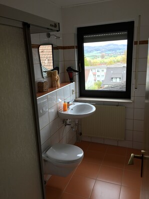 Bathroom - Café & Pension Meine Sonne ... Sole Mio (Bad Sooden-Allendorf)