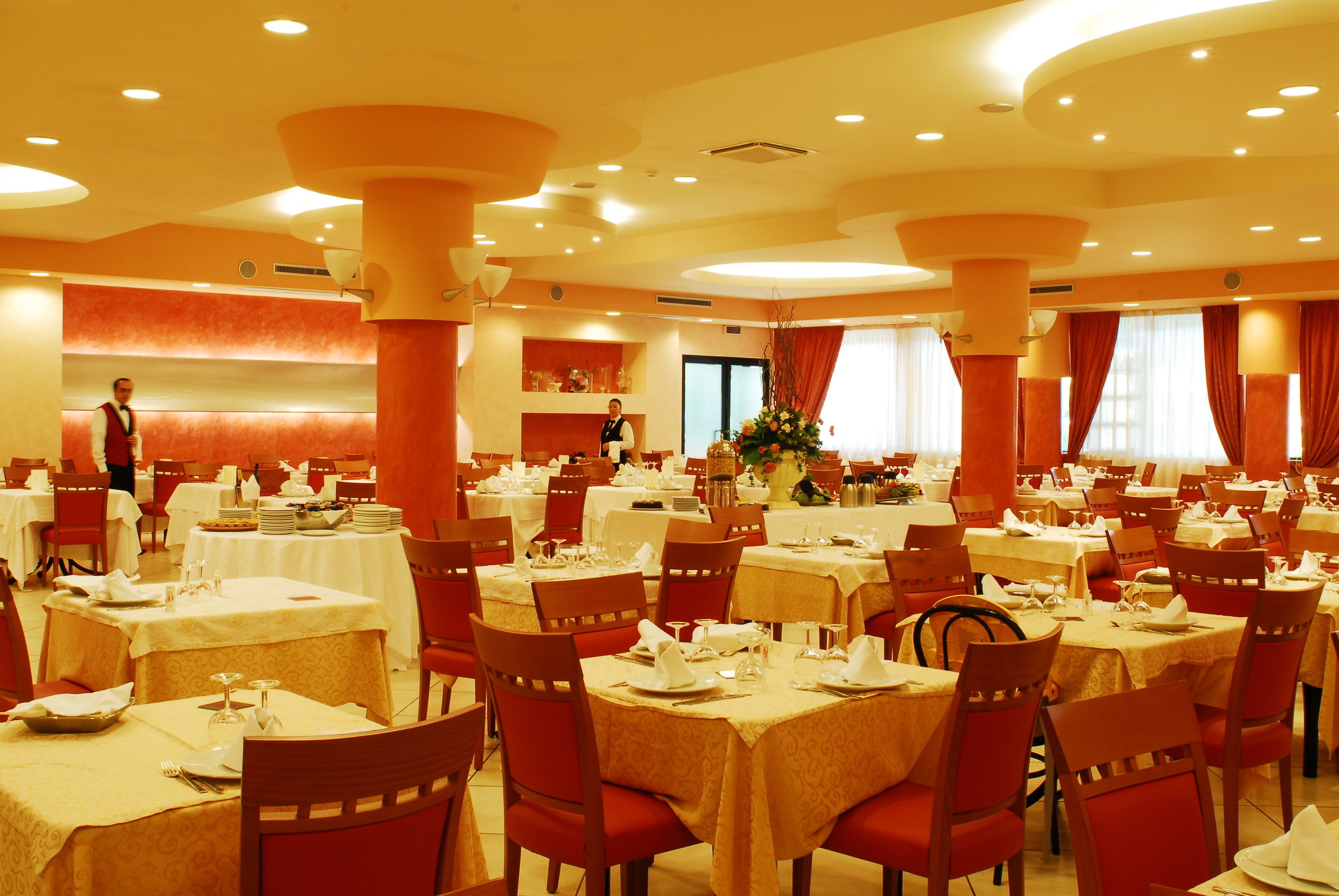 lunch and dinner served, local cuisine