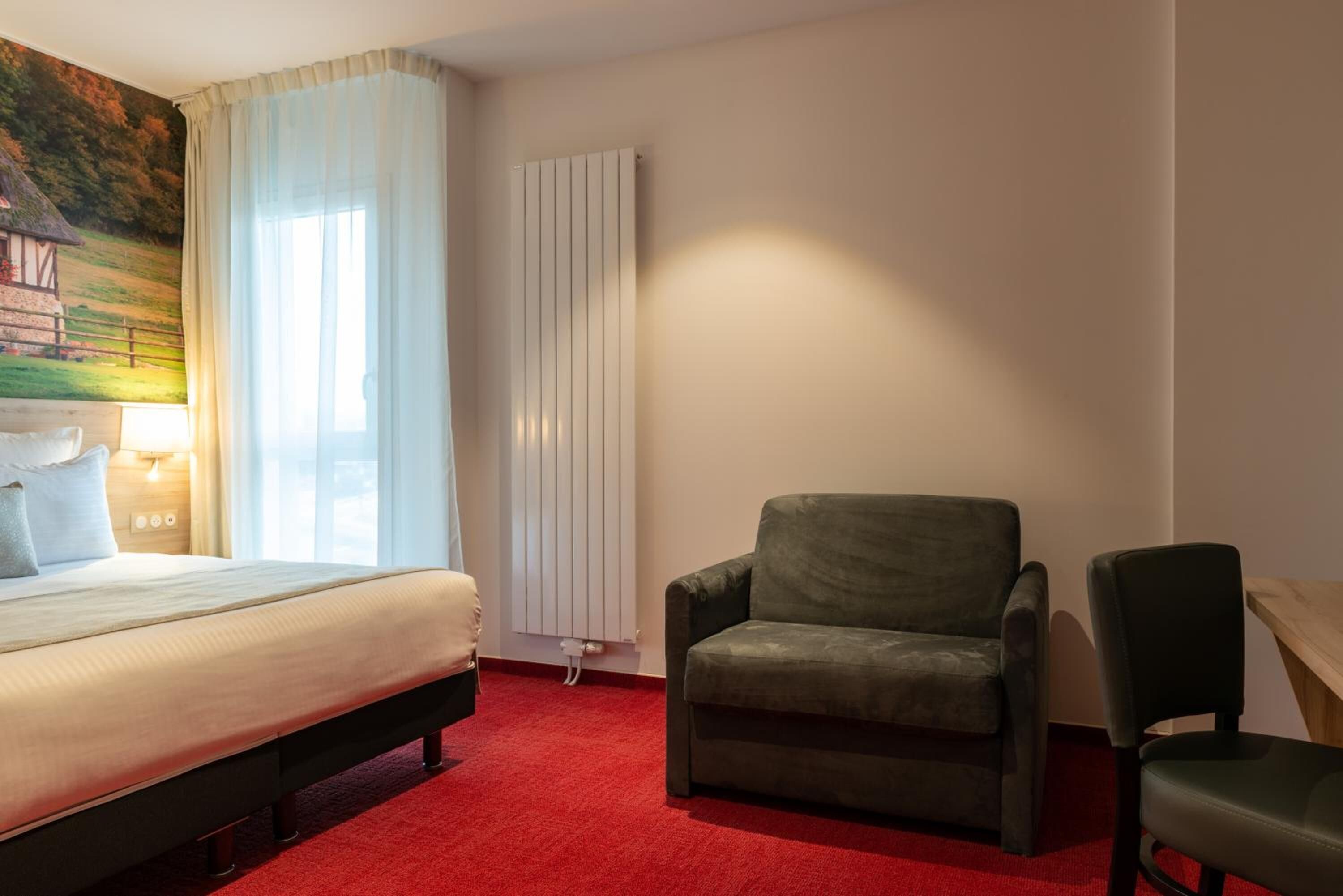 premium bedding, pillow-top beds, individually decorated