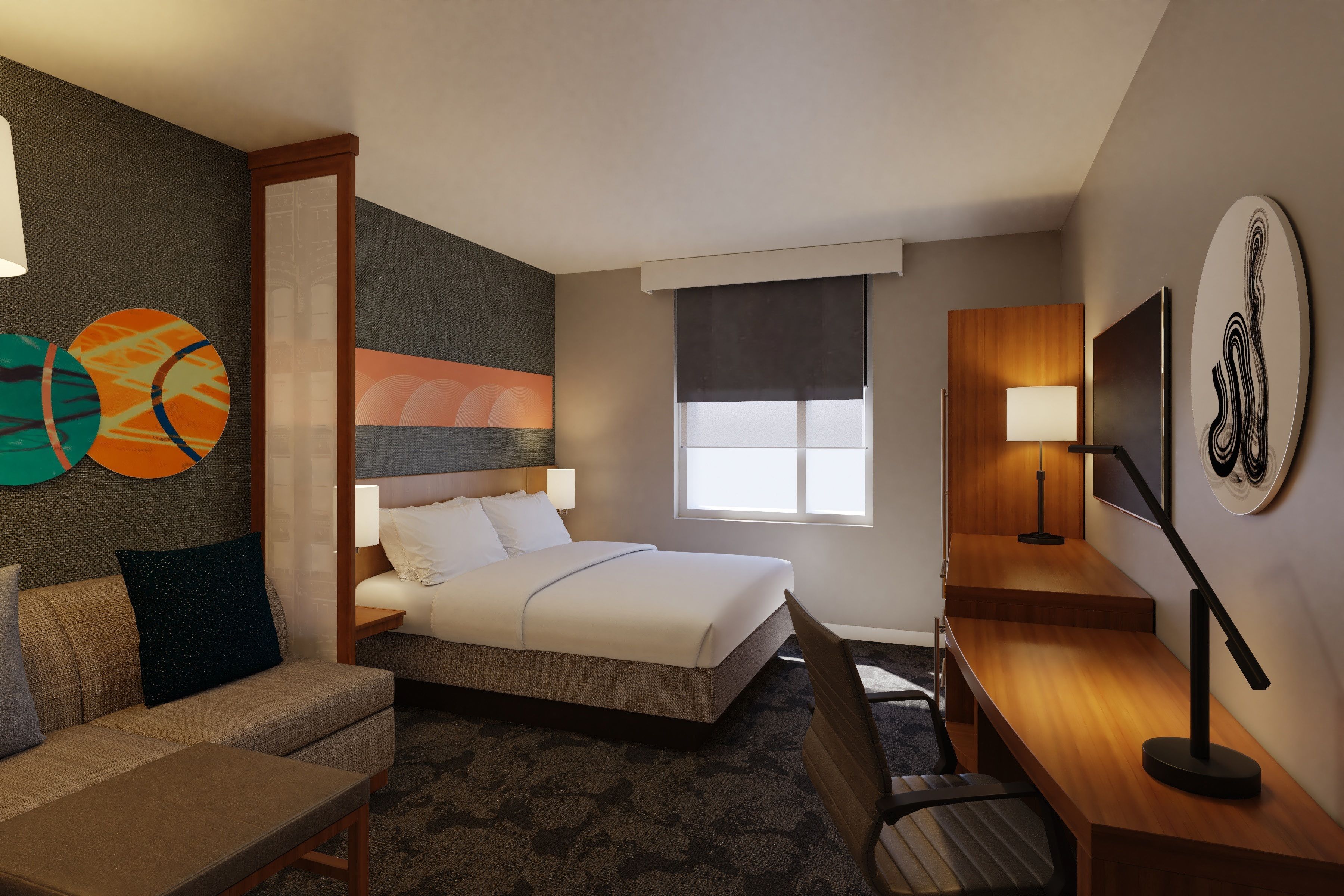 1 bedroom, in-room safe, desk, blackout curtains