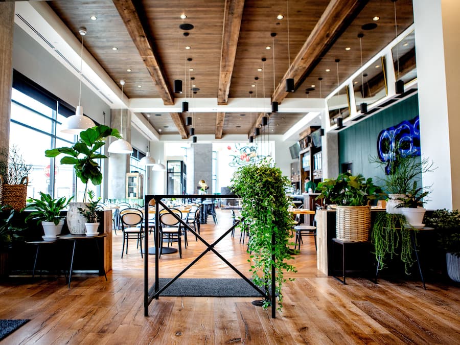 Daily cooked-to-order breakfast for a fee