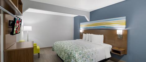 Studio, 1 King-Bett, Nichtraucher | Verdunkelungsvorhänge, Bügeleisen/Bügelbrett, kostenloses WLAN