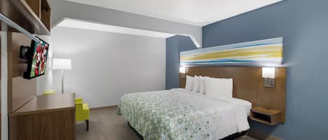 Estudio, 1 cama King size, para no fumadores | Cortinas blackout, tabla de planchar con plancha y wifi gratis