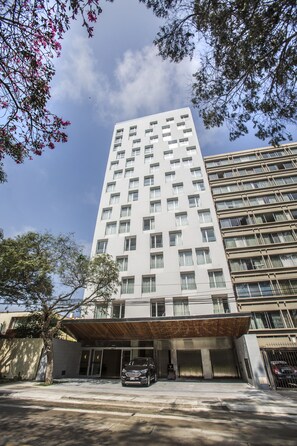 Fassade der Unterkunft