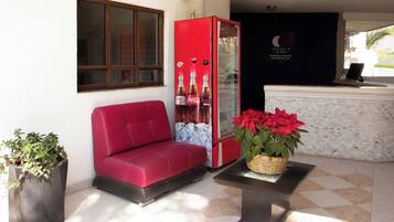 Sala de estar en el lobby