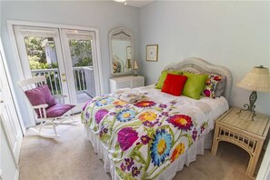 Maison, Plusieurs lits, cuisine, vue sur le jardin | 3 chambres, accès au Wi-Fi (inclus)